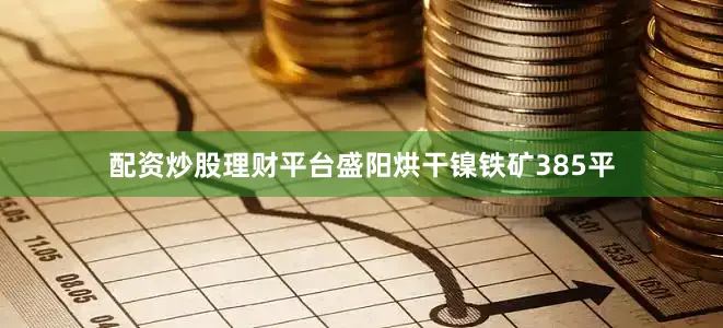 配资炒股理财平台盛阳烘干镍铁矿385平